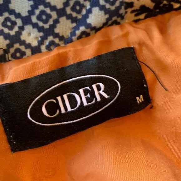 Cider Patchwork Brown Blazer Jacket - Picture 4 of 16